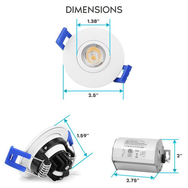 I-Zoom Wireless LED Color Changing Accent Light with Remote (5 Pack -Batteries Included)