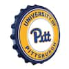 19 in. Pitt Panthers Plastic Bottle Cap Decorative Sign