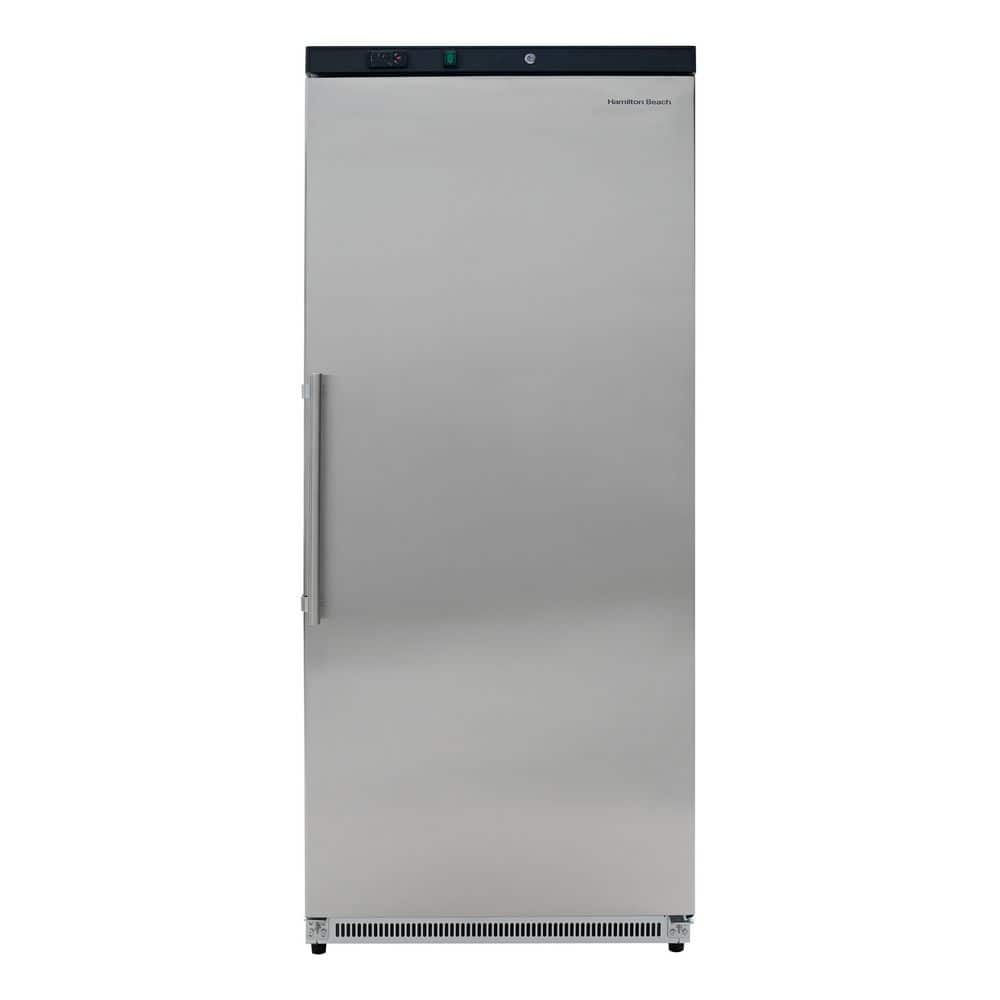 19.2 CU FT Commercial Upright Refrigerator in Stainless Steel