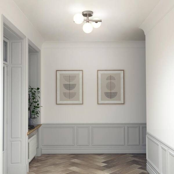 modern light shades for hallway