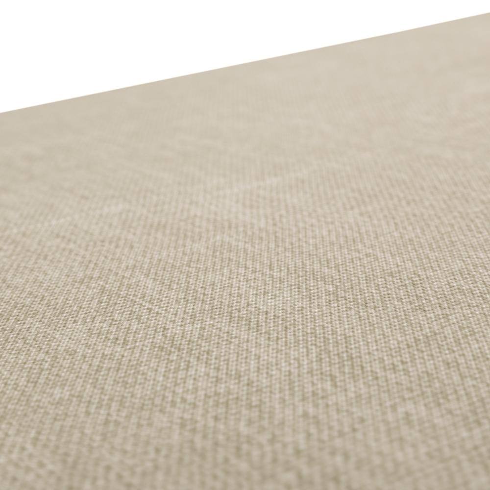 Tory Bisque 44" Tufted Outdoor/Indoor Bench Cushion