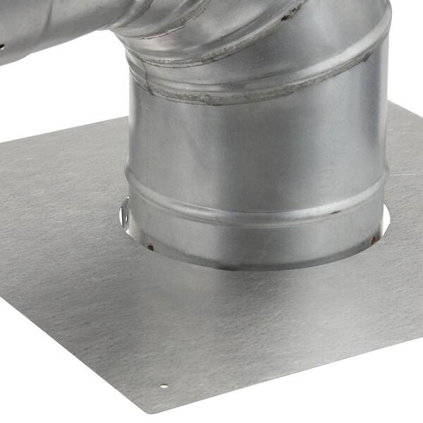 Kit De Terminaison De Ventouse Concentrique Rheem 3 Pouces Pour Chauffe-eau - PVC Blanc
