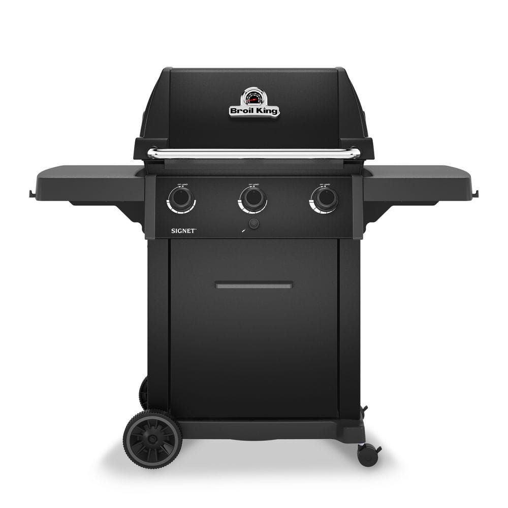 Signet 320 Shadow 3-Burner Natural Gas Grill in Black