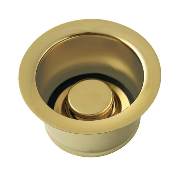 Made to Match Disposal Flange in Polished Brass