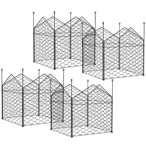 maocao hoom Garden Chicken Wire Cloche, 12 in. x 14 in maocao hoom Garden Chicken Wire Cloche, 12 in. x 14 in