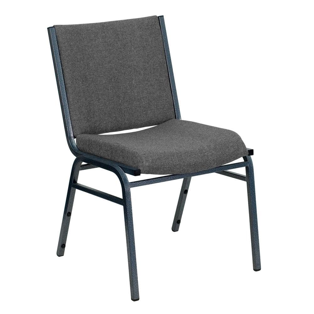 Carnegy Avenue Fabric Stackable Chair in Gray CGAXU1148GRHD The