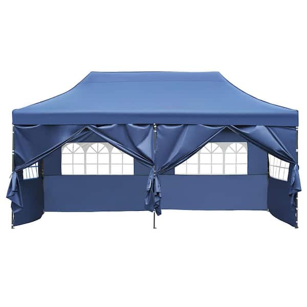 10 ft. x 20 ft. Outdoor Pop Up Canopy, 3 Adjustable Party