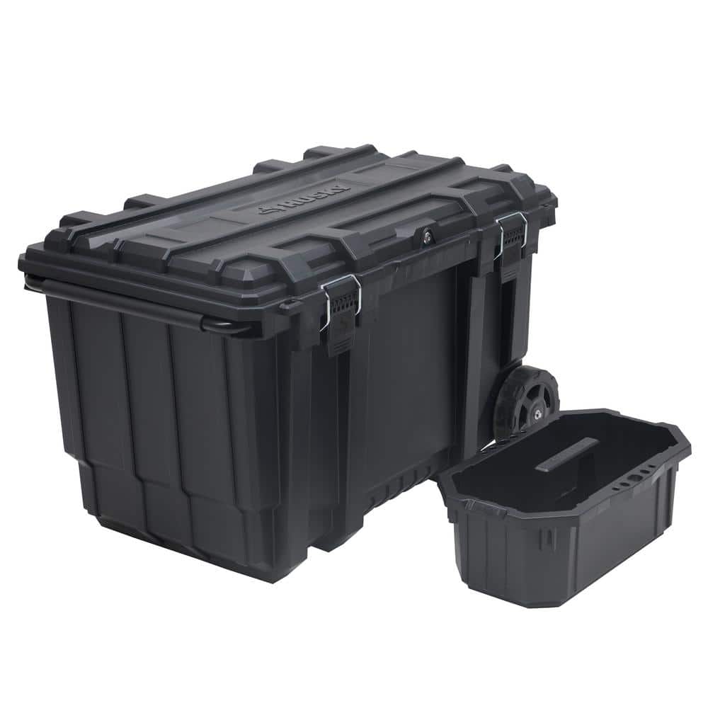 Two Tier Fishing Rod Storage Box with Movable Partition and Reinforced  Handle