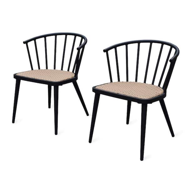 Leisure Made Maria Aluminum Outdoor Dining Chair (2-Pack)