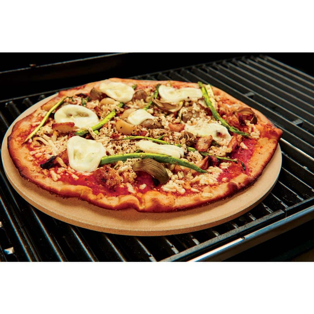 GrillPro 13-Inch Ceramic Composite Pizza and Grilling Stone