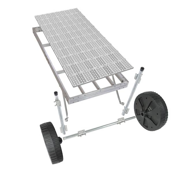 4 ft. x 20 ft. Aluminum Roll In Dock Kit w/ Signature Top -2 Section