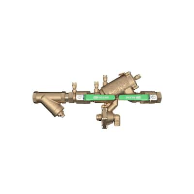 Watts 3/4 in. Bronze FPT x FPT Double Check Valve Assembly Backflow  Preventer 007M3QT - The Home Depot