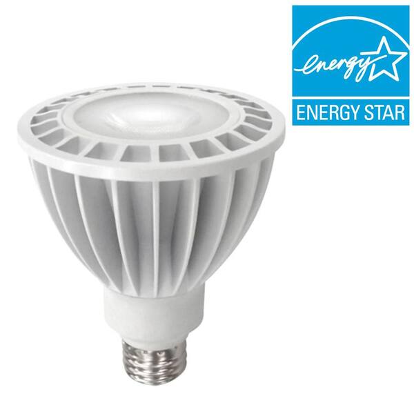 TCP 75W Equivalent Bright White (3000K) PAR30 Dimmable LED Light Bulb