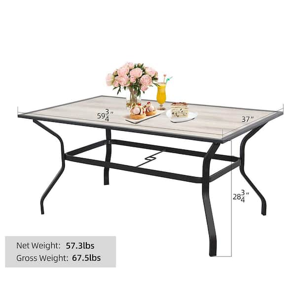 Work Table, rectangular, manual Hi-Low, 60 Work Table, rectangular, manual Hi-Low, 60