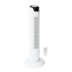 36 in. Oscillating Tower Fan with Timer and Remote