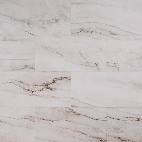 Codron Cove 12 MIL x 12 in. W x 24 in. L Waterproof Click Lock Rigid Core Luxury Vinyl Plank Flooring(19.37 sq.ft./Case)