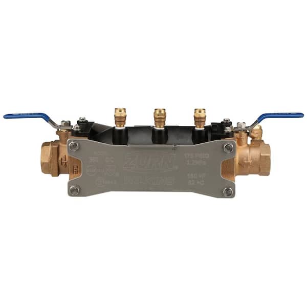 1-1/4 in. Dia Bronze Double Check Backflow Preventer