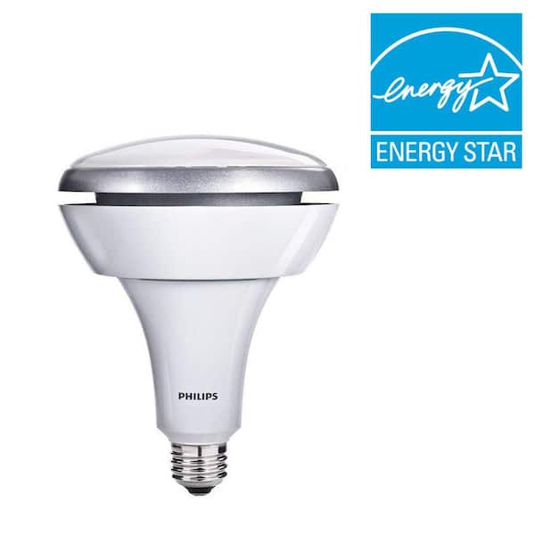 Philips 75W Equivalent Soft White (2700K) BR40 Dimmable LED Flood Light Bulb (2-Pack) (E)*