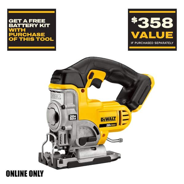 20V MAX Cordless Jig Saw (Tool Only)