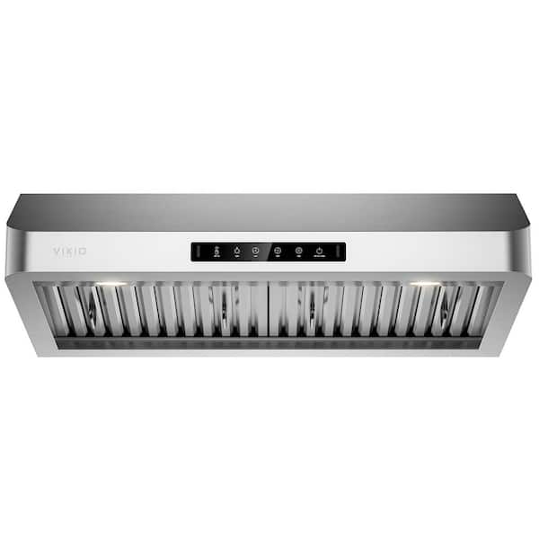 30 in. 900CFM Ducted Under Cabinet Range Hood in Stainless Steelwith Gesture Control and Safe Filters
