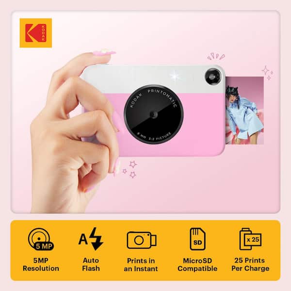 Kodak Printomatic Instant Print Camera - Prints on 2 in. x 3 in