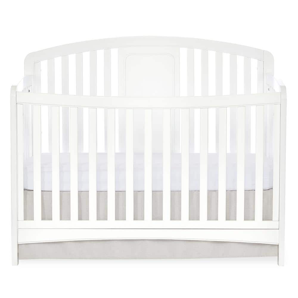 Slumber Baby Dakota 4 in 1 Convertible Crib, White -  775-W