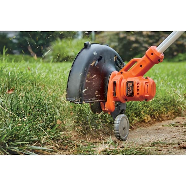 BLACK+DECKER 18V 3-in-1 Tool: Edger, Edger and Trimmer, 28 cm, 2 Cutting  Heights (40 and 60 mm), 2 Speed, Comes with Reflex Coil and 2Ah Battery