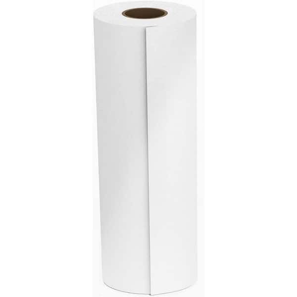 17 ft. W x 350 ft. L White Newsprint Packing Paper Roll for Packing Moving Wrapping Eco-friendly Reusable 1-Pack