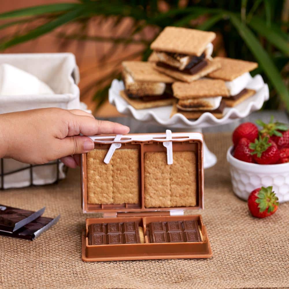Brown Plastic Hershey's S'mores Buddy