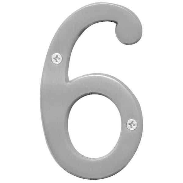 HY-KO 4 in. Metal Number 6