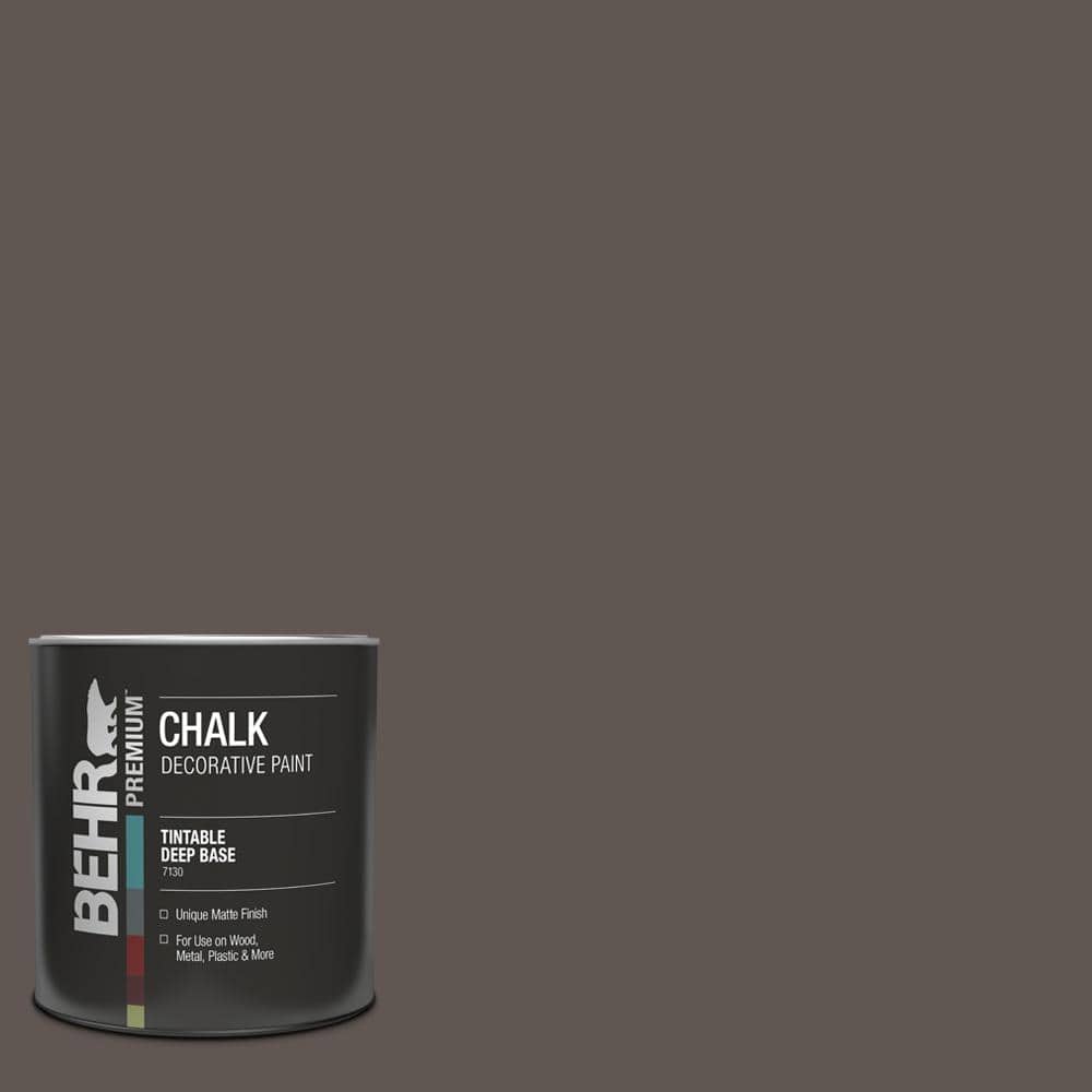 1 qt. #N140-7 Timber Brown Interior Chalk Finish Paint