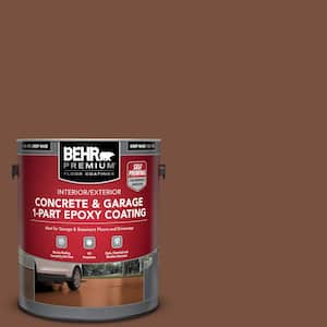 1 gal. #S200-7 Earth Fired Red Self-Priming 1-Part Epoxy Satin Interior/Exterior Concrete and Garage Floor Paint
