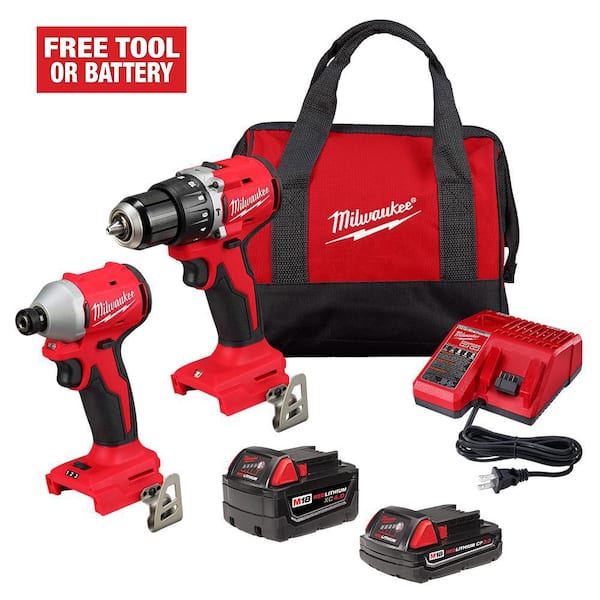 Milwaukee m18 hammer drill and impact sale