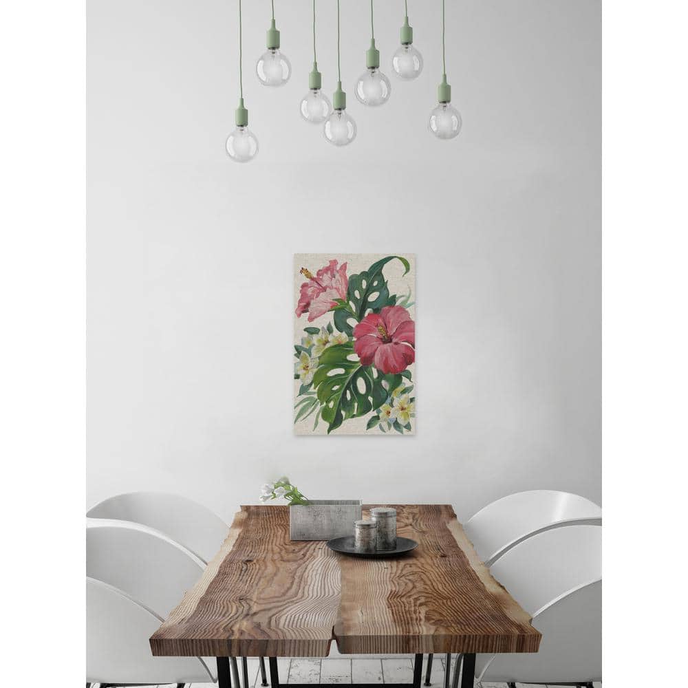 36 in. H x 24 in. W Fogliame Floreale by Julia Posokhova Canvas Wall A