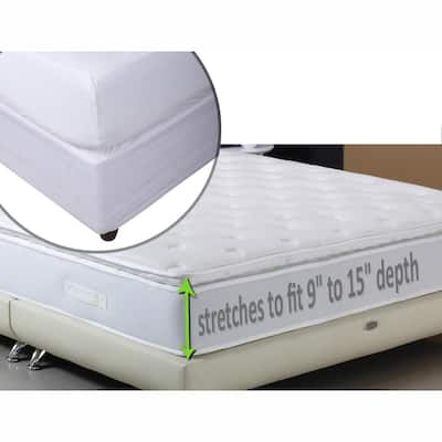 Bed Bug, Luxurious Plush Fabric, and Waterproof Queen Mattress Or Box Spring Cover