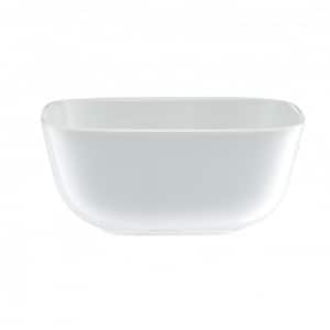 Gibson Ultra White Shadow 8pc Tempered Opal Glass Bowl/Lid Set - White -  20587321