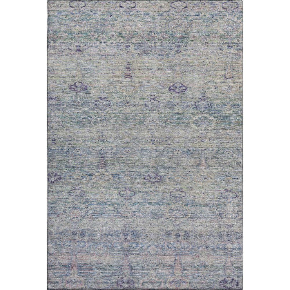 Mayfield Premium Machine Washable Abstract AMF2090 Plum 9 ft. x 12 ft. Area Rug price history on PriceWatchPro
