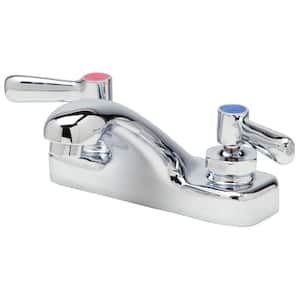 4 in. Centerset 2-Handle Bathroom Faucet in Chrome