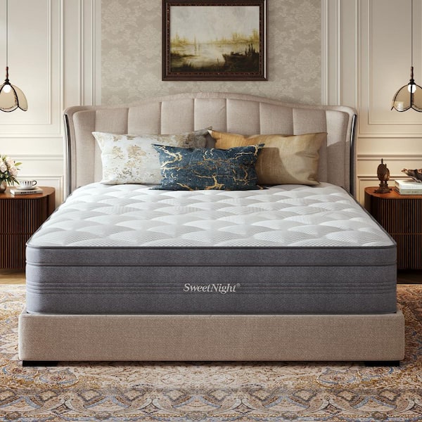 Queen Medium Memory Foam 14 in. Hybrid Mattress, Pressure Relief and Motion Isolation