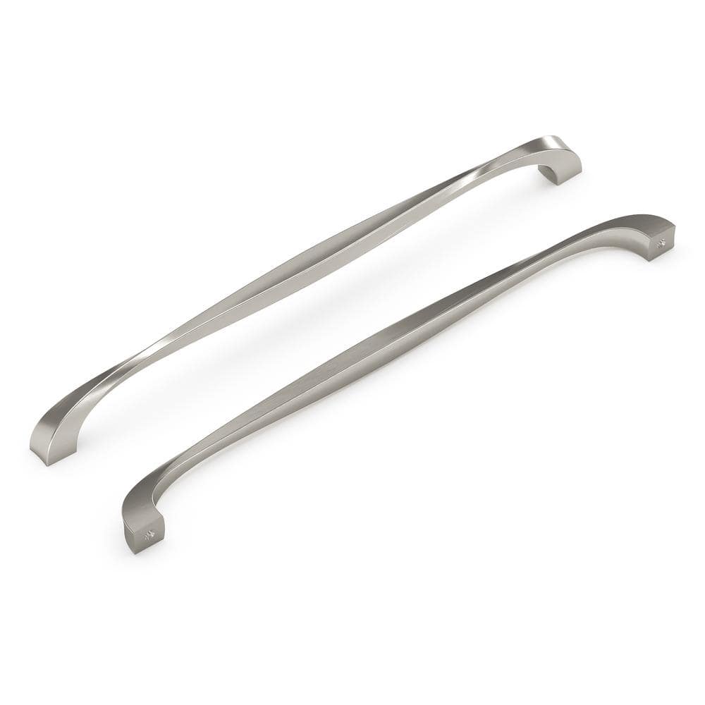 Twist Collection 12 in. (305 mm) Center to Center Satin Nickel Bar Cabinet Pull price history on PriceWatchPro
