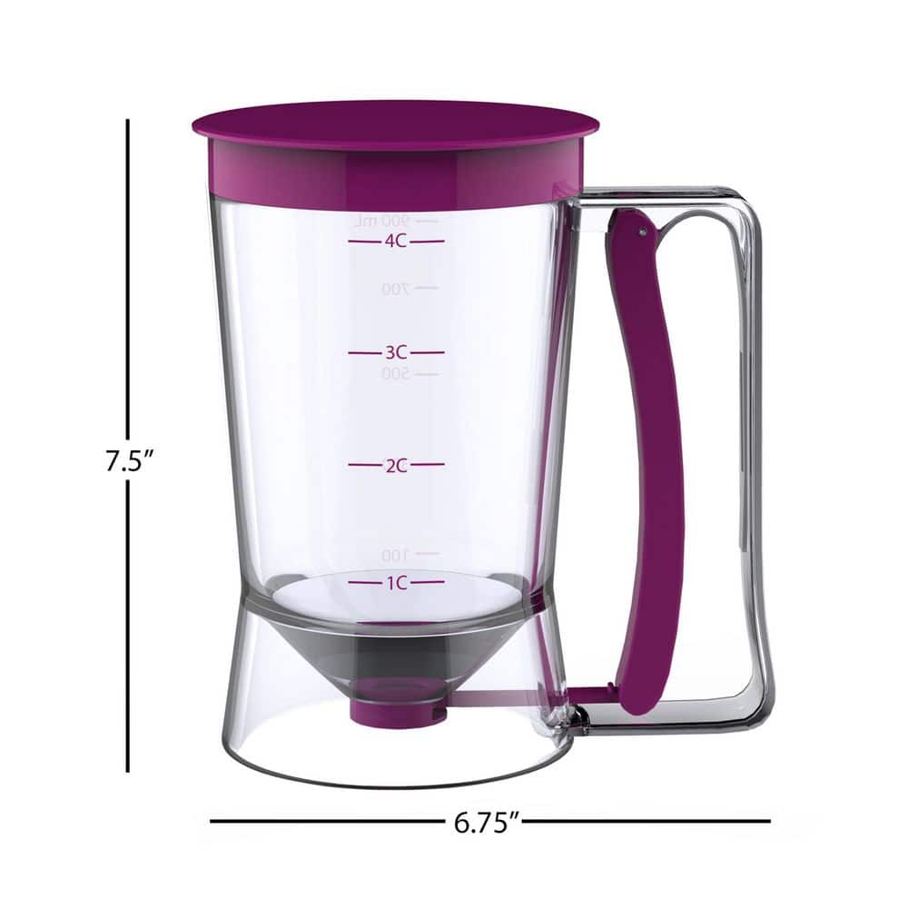 No Drip Cake Batter Dispenser with Measuring Label - thumbnail 6