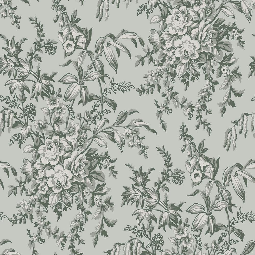 Reviews for Laura Ashley Picardie Sage Removable Wallpaper Pg 1 The