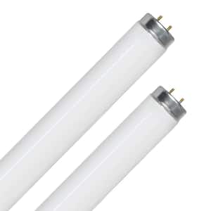 20-Watt 2 ft. T12 G13 Linear Fluorescent Tube Light Bulb, Cool White 4100K (2-Pack)