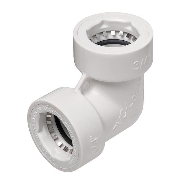 Orbit 3/4 in. PVC-Lock 90-Degree Elbow