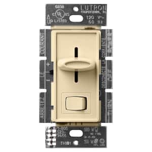Skylark LED+ Dimmer Switch for Dimmable LED and Incandescent Bulbs, 150W LED/Single-Pole or 3-Way, Ivory (SCL-153P-IV)