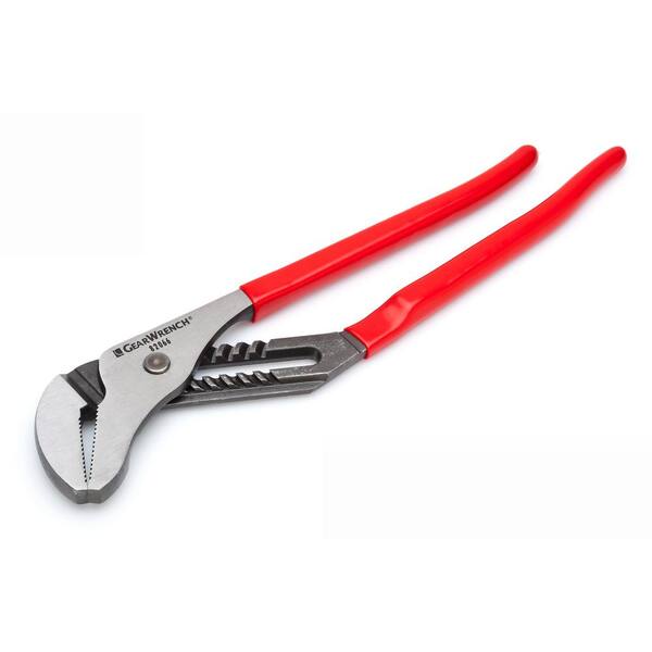 GEARWRENCH 16 in. Straight Jaw Tongue and Groove Dipped Grip Pliers