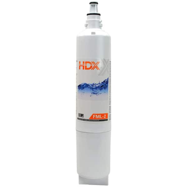 HDX FML-2 Premium Refrigerator Water Filter Replacement Fits LG LT600P