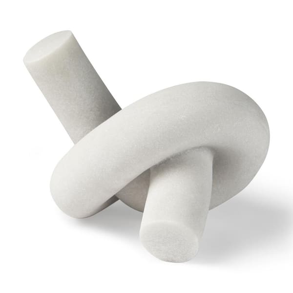 Mercana Otto Granite Resin Large Knot Sculpture Decorative Object