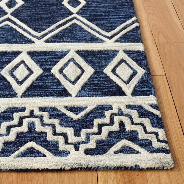 日本未発売】 DENIM TRIBAL RUG wtw 120X180 カーペット - www