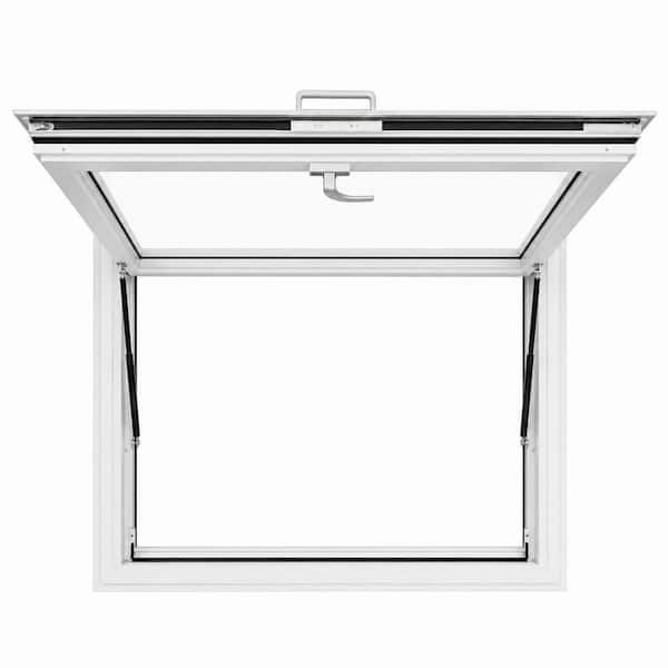 ◆タチカワ◆アルミブラインド◆W1700×H860◆O-2508BL3◆ TEZA DOORS Teza 59.5 in. x 35.5 in. White Aluminum Low-E Double